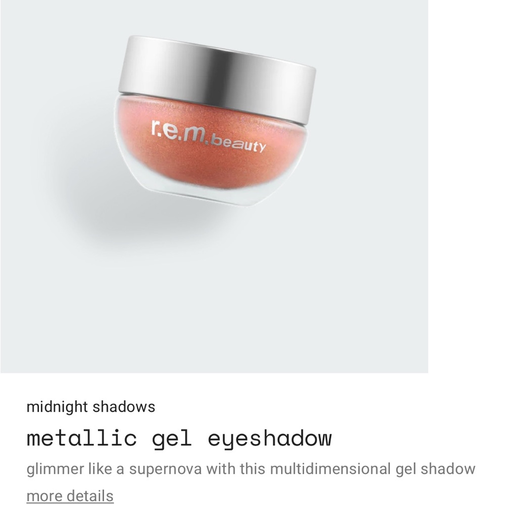 r.e.m. beauty eyeshadow in shade communication